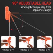 LABART TP510 Waterproof Digital Candy Thermometer with Pot Clip, 8